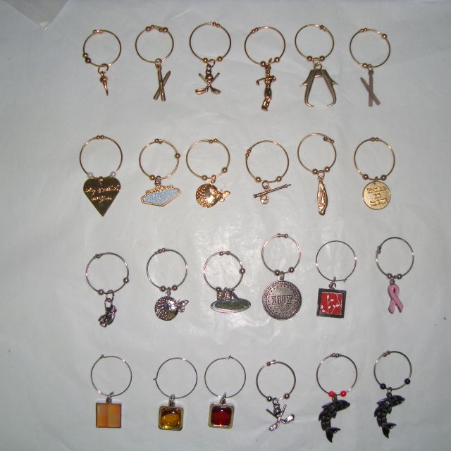 Wine Charm Set 