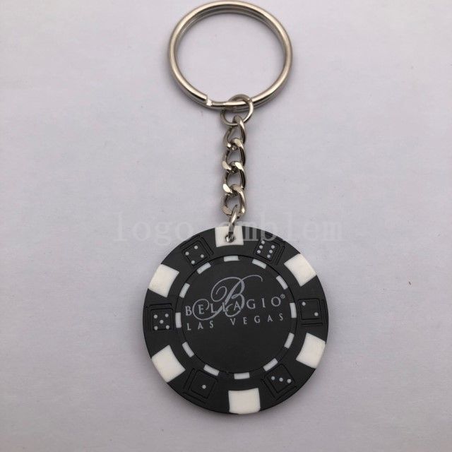 Golf Poker Chips Key Chain