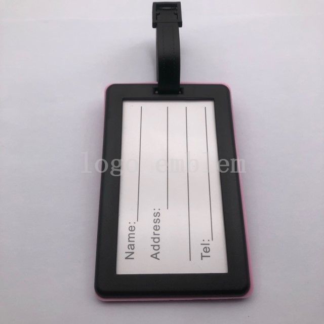 Soft PVC Bag Tag Luggage Tag