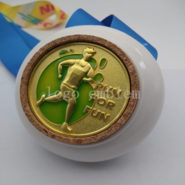 3D Zinc Alloy Combination Medal